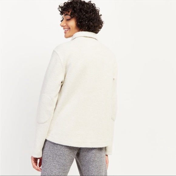 NWT Roots Ava Reverse Overshirt in Grey Mix - Picture 4 of 7